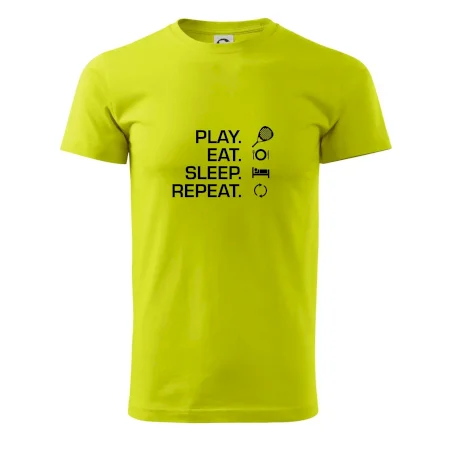 Play eat sleep repeat padel