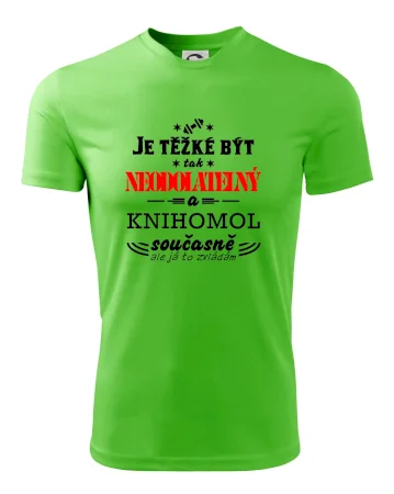 Je těžké být neodolatelný knihomol