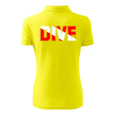 Dive nápis vlajka