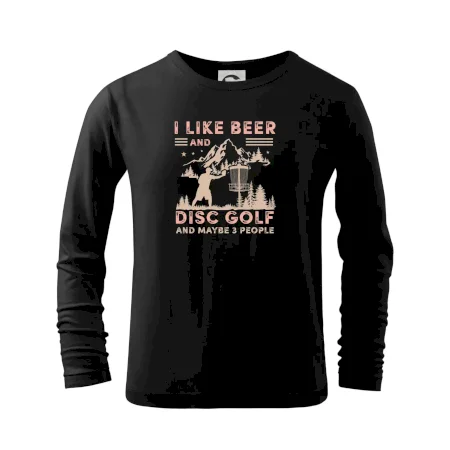 I like beer and disc golf