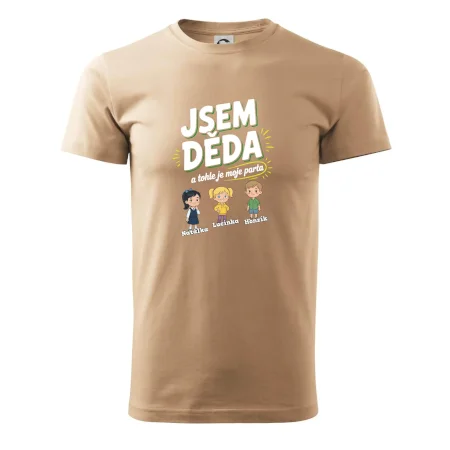 Děda a jeho parta (obrázky a jména vnuků)