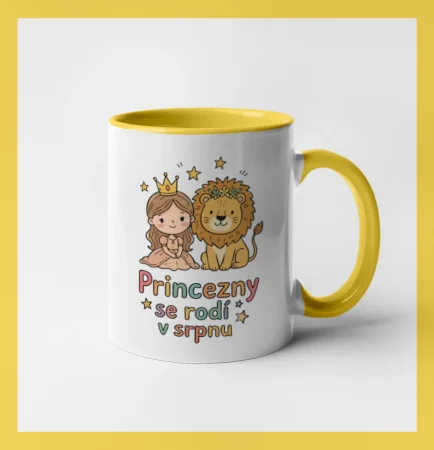 Dětský obrázek - princezny se rodí v srpnu