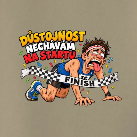 Běžec důstojnost nechávám na startu