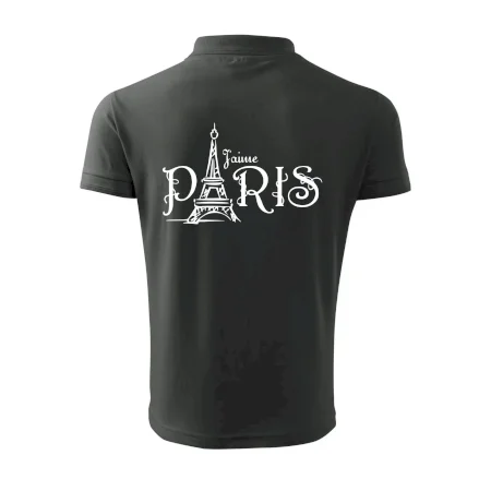 Paris nápis Eiffelovka rovný