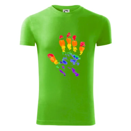 LGBT hand print