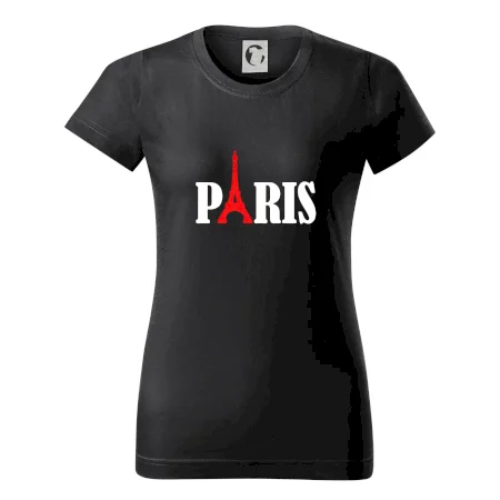 Paris nápis Eiffelova věž