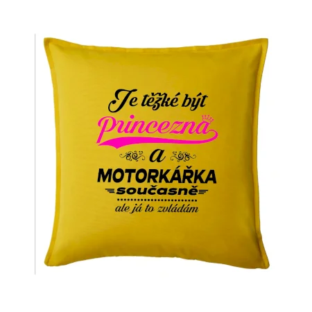 Je těžké být princezna - motorkářka