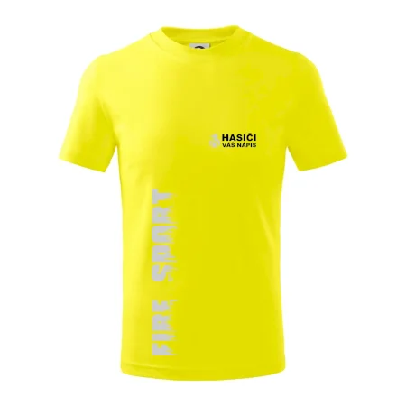 Hasiči REFLEXNÍ (oheň, Firesport, název sboru - vlastní nápis)