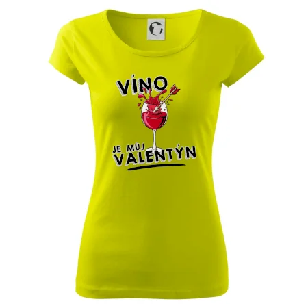 Víno je můj valentýn