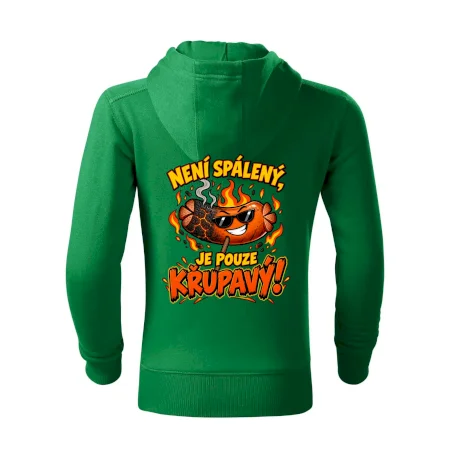 Není spálený, je pouze křupavý!