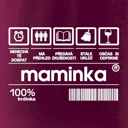 Čárový kód Maminka