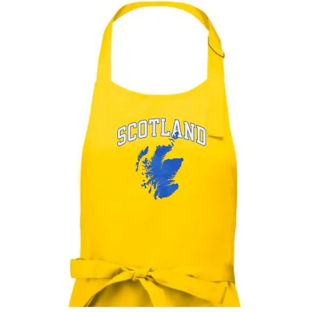 Scotland nápis s mapou