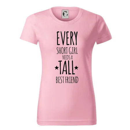 Every short girl needs a tall best friend