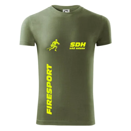Hasičský sport SDH + váš název FLUO