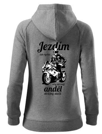 Silniční motorka - jezdím tak rychle, aby mi můj anděl strážný stačil