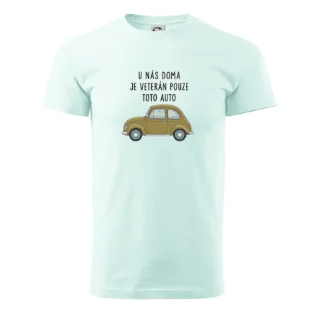 U nás doma je veterán pouze toto auto zelené