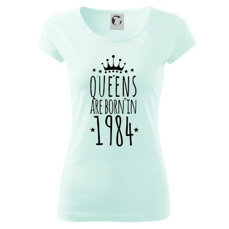 Queens are born in 1984