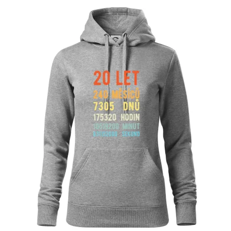 Narozeniny 20 přepočet času