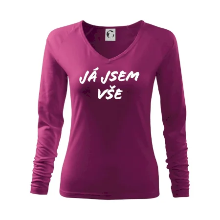 Nápis Já jsem vše!