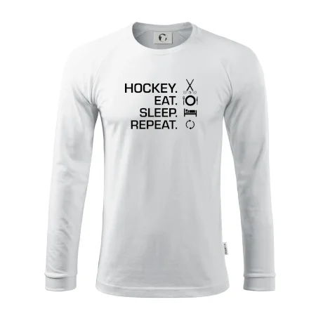 Pozemní hokej eat sleep repeat