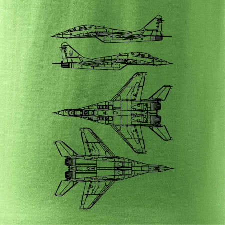 Mig 29 Fulcrum - obrys