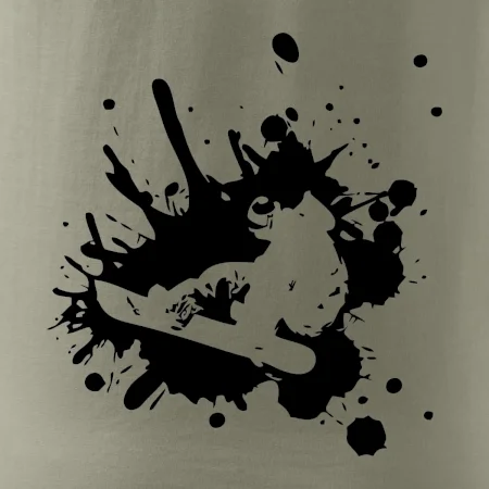 Snowboard splash