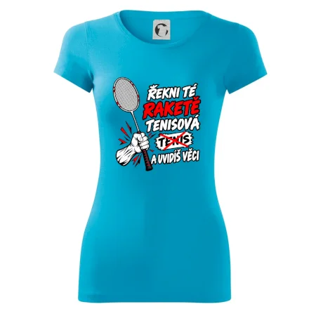 Badmintonová raketa není tenisová