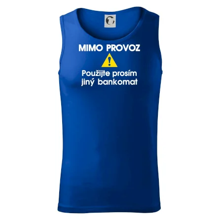 Mimo provoz - použijte jiný bankomat
