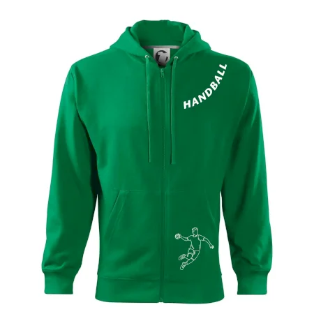 Handball nápis šikmo