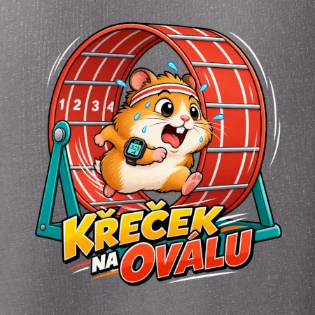 Běžecký křeček na oválu