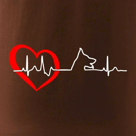 Německý ovčák ekg