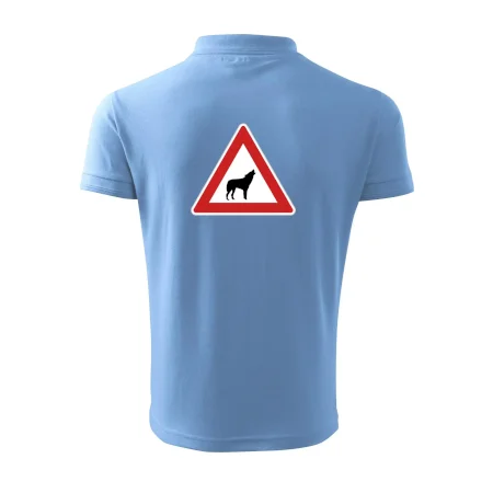Dopravní značka - Pozor vlk