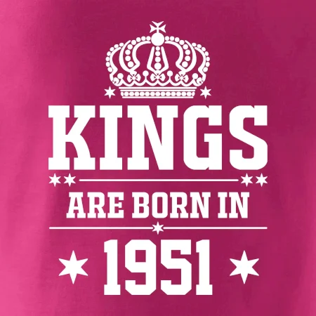 Kings are born in 1951