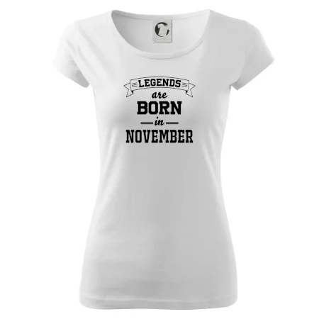Legends are born in November