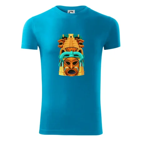 Mayové maska s pyramidou