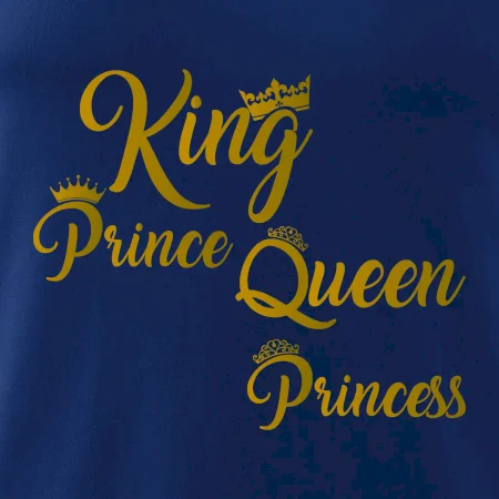 King Queen Rodinná zlatá
