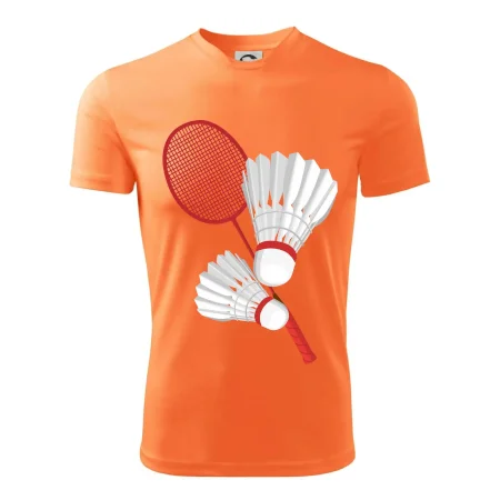 Badminton - pálka a košík