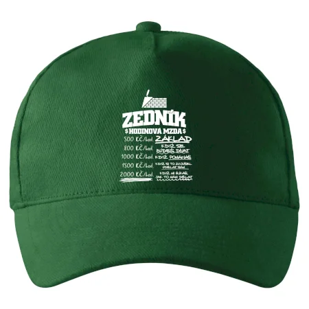 Hodinová mzda zedník