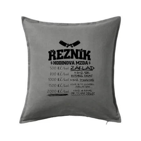 Hodinová mzda řezník