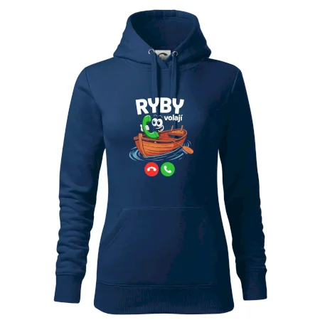 Karikatura ryby volají