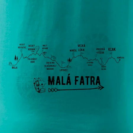 Profil kopca - Malá fatra