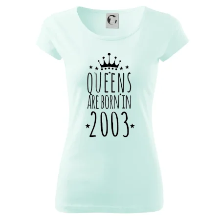 Queens are born in 2003