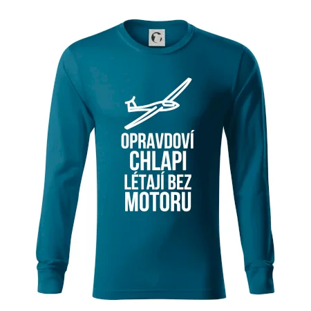 Opravdovi chlapi létají bez motoru