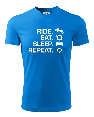 Ride Eat Sleep Repeat koně