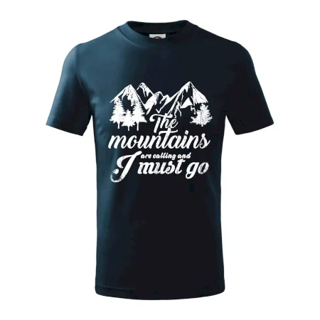 The mountains are calling and i must go