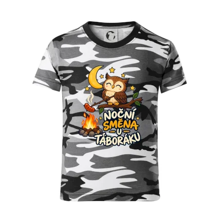 Noční směna u táboráku