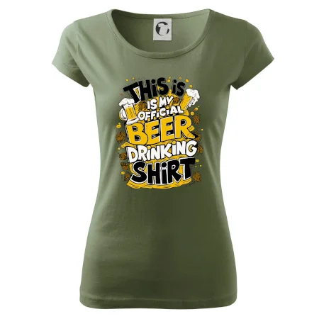 This Is My Official Drinking Shirt - chmel