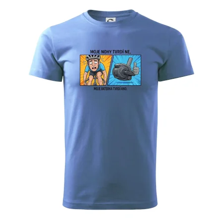 Moje nohy tvrdí NE, moje baterka tvrdí ANO