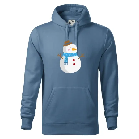 Sněhulák se šálou
