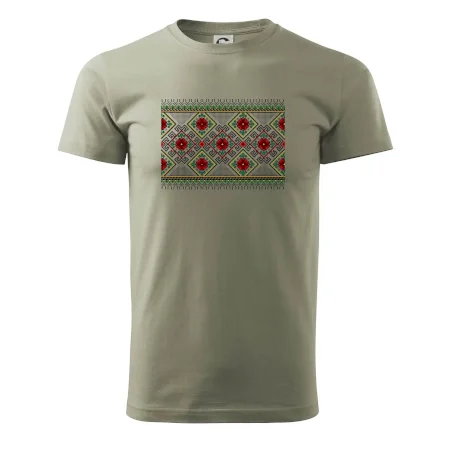 Ukrajinský vzor - Červeno Zelený